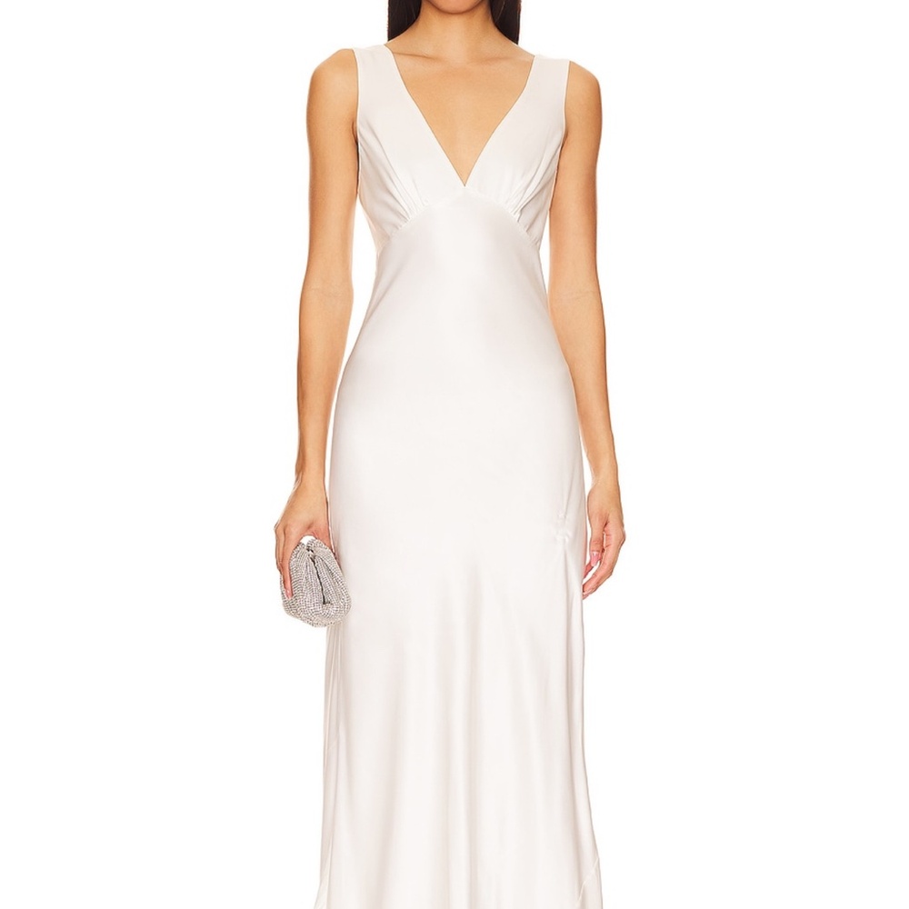 Alexis "Celine" white gown - Picture 3 of 13